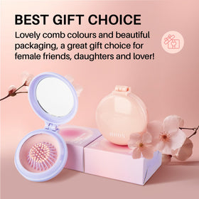 RHOS Folding Hair Brush beautifully packaged