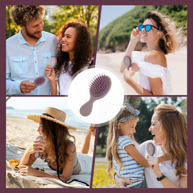 RHOS Mini Hair Brush showing vent hole design