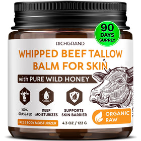 RICHGRAND Beef Tallow Whipped Balm 240g front view