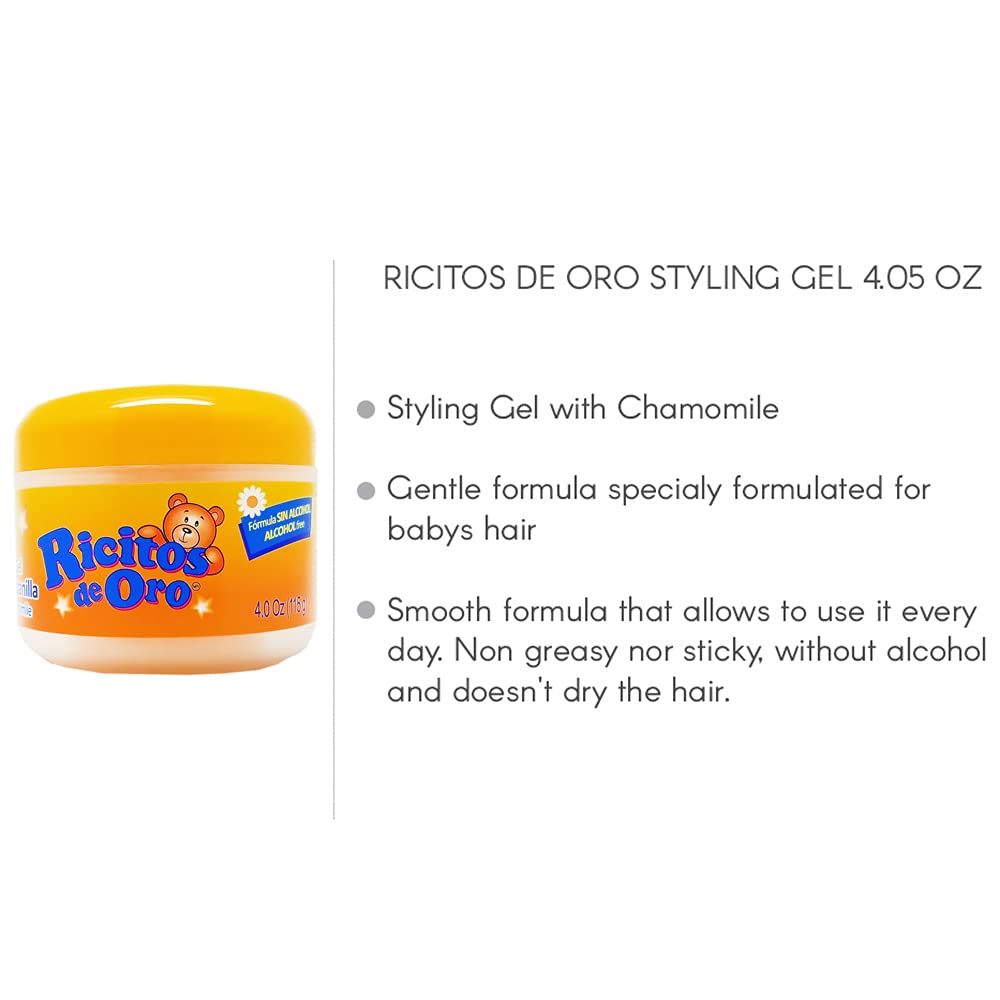 Ricitos de Oro Chamomile Gel 6-pack display
