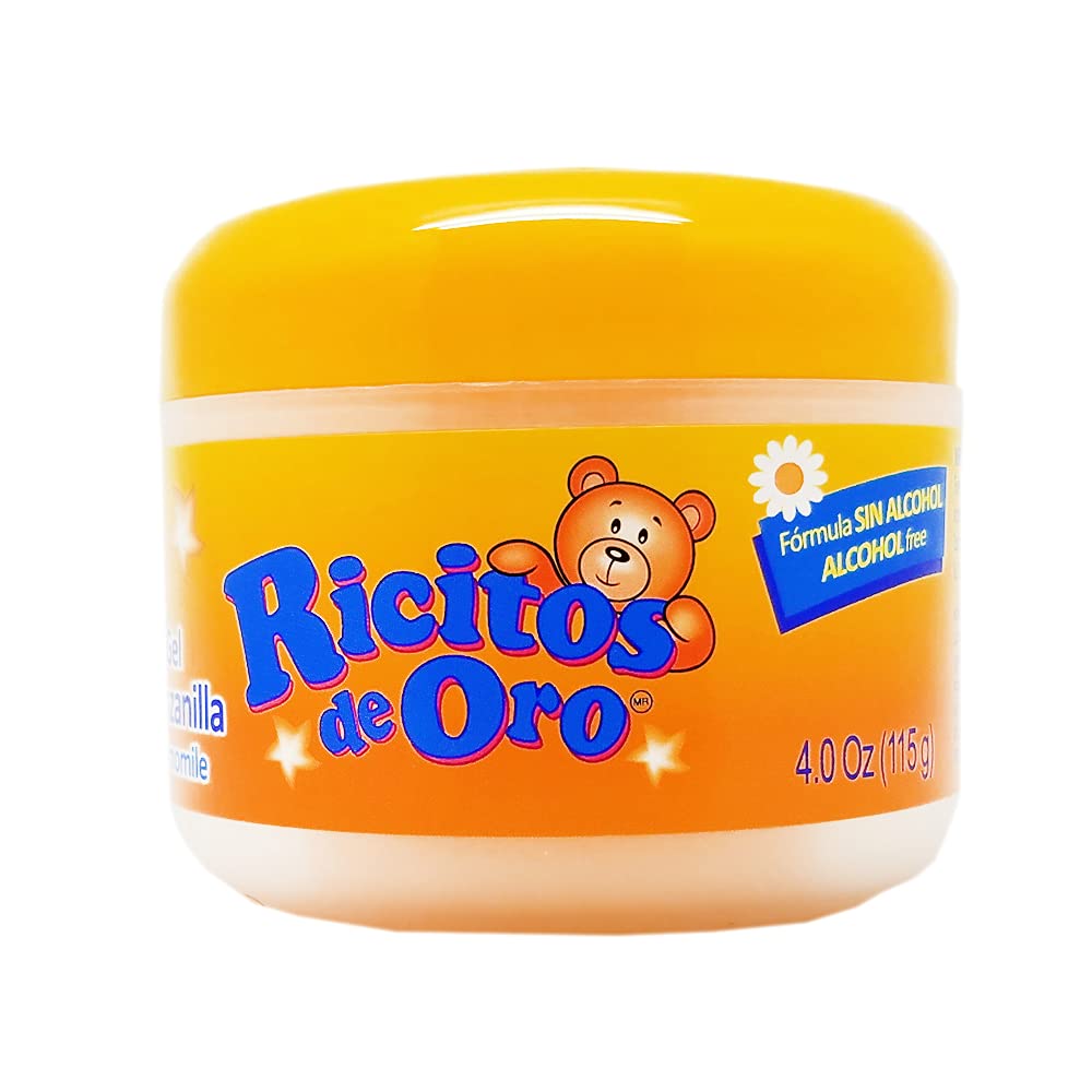 Ricitos de Oro Chamomile Gel packaging