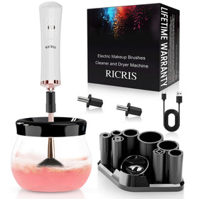 RICRIS Premium Makeup Brush Cleaner Dryer front view