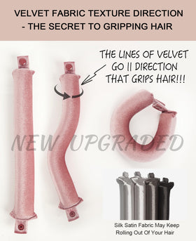 RIFFIN Classic Heatless Curls Overnight Rods set packaging
