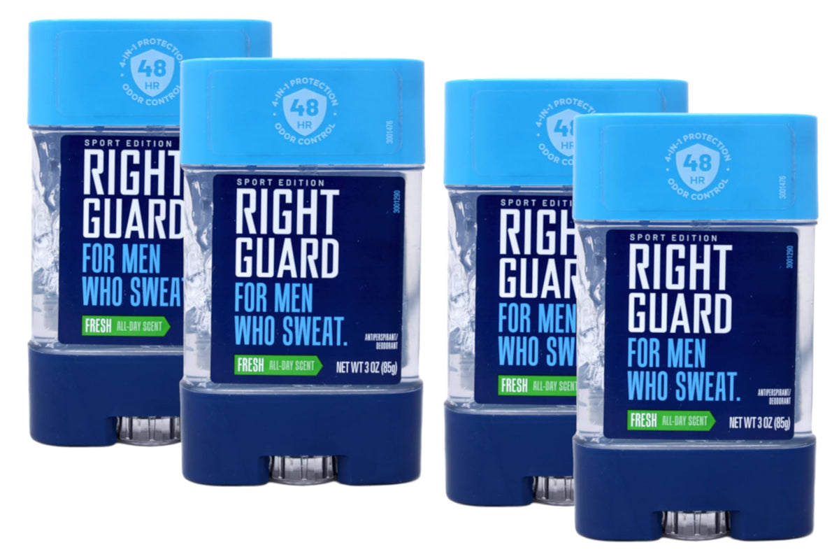 Right Guard Sport Antiperspirant Deodorant Clear Gel 3 oz front view
