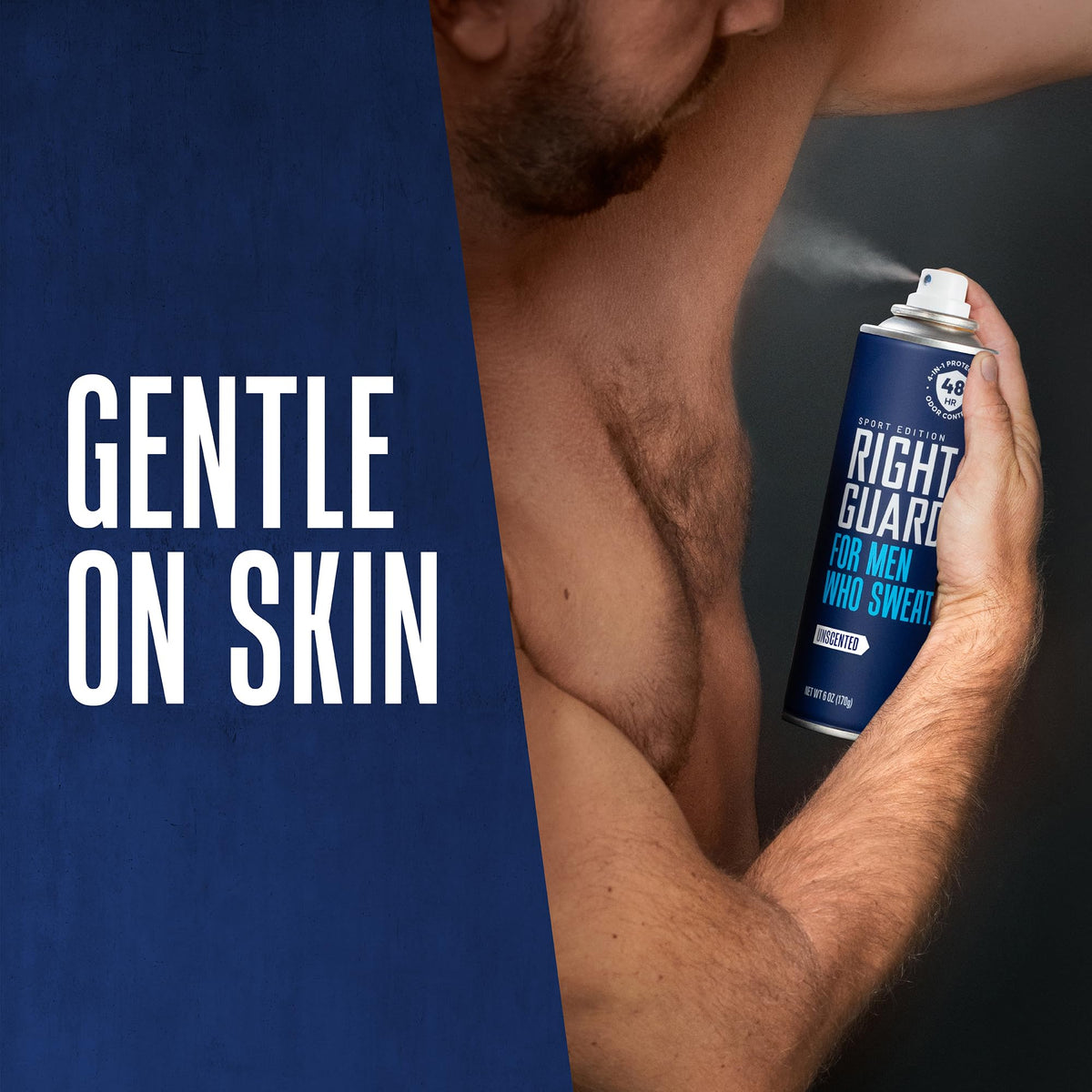 Right Guard Sport Antiperspirant Spray 6oz side view