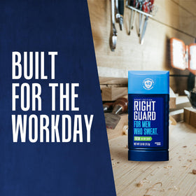 Right Guard Sport Fresh Scent Antiperspirant application on skin