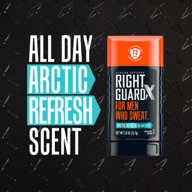 Right Guard Xtreme Defense Antiperspirant Deodorant packaging