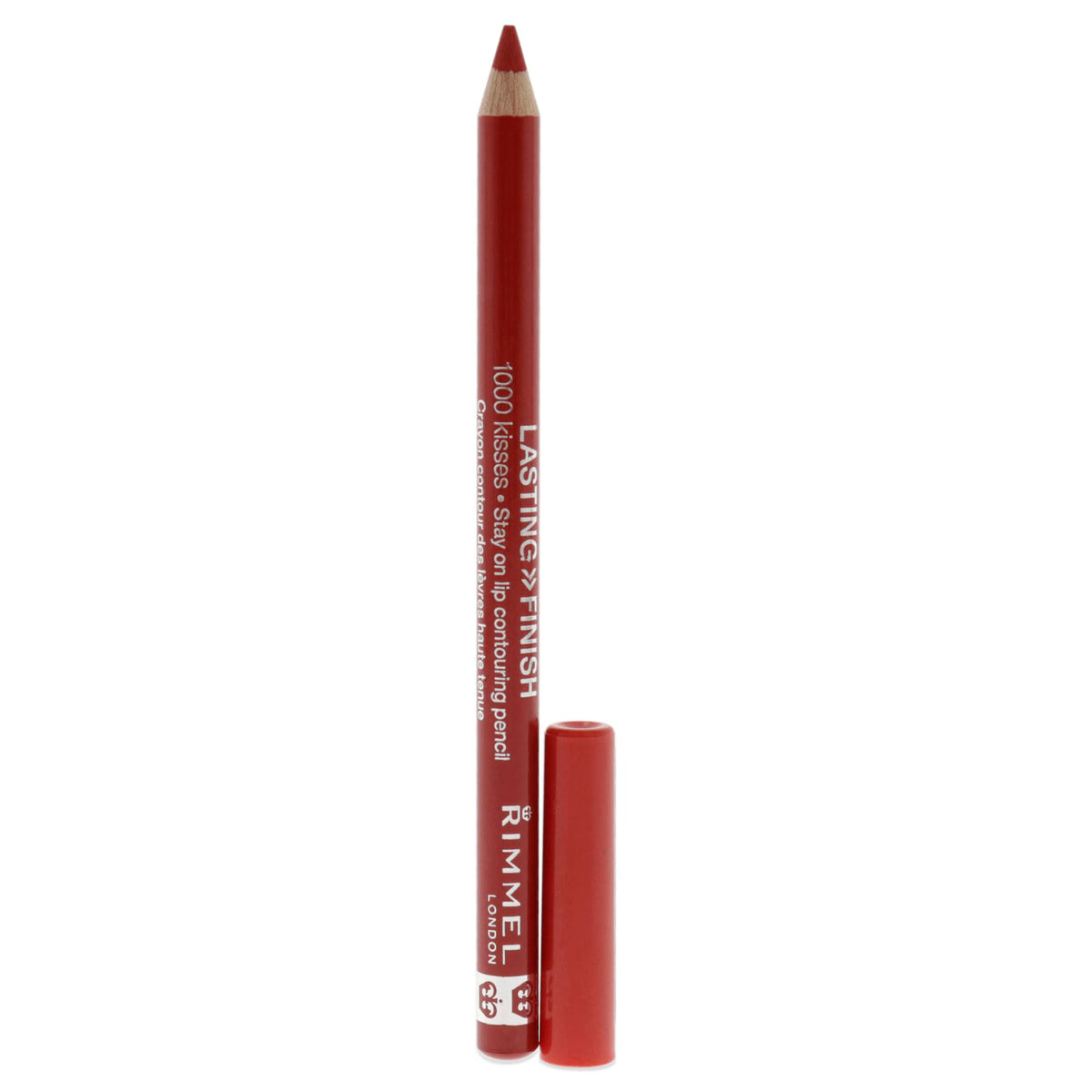 Rimmel Lasting Finish Extreme Lipstick Lip Liner showing vibrant colour