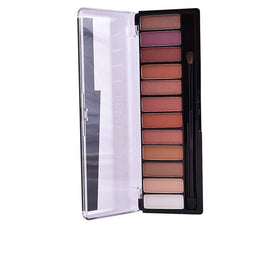 Rimmel Magnif'Eyes Eyeshadow Palette front view with 12 shades