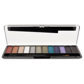 Rimmel Magnif'Eyes Eyeshadow Palette open showing all shades