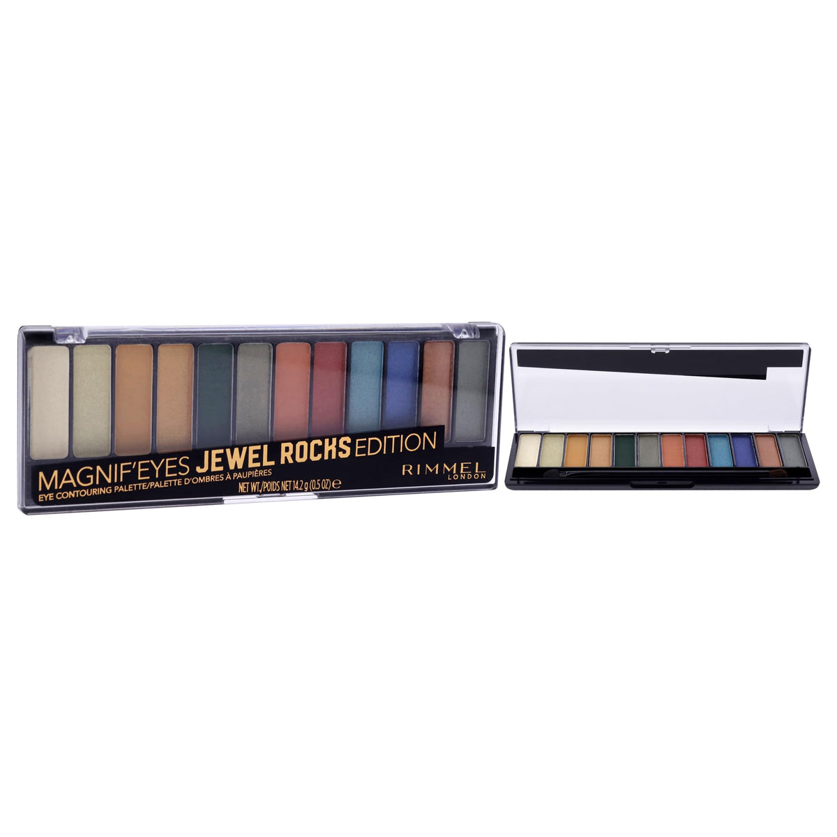 Rimmel Magnif'Eyes Eyeshadow Palette with shimmer finish