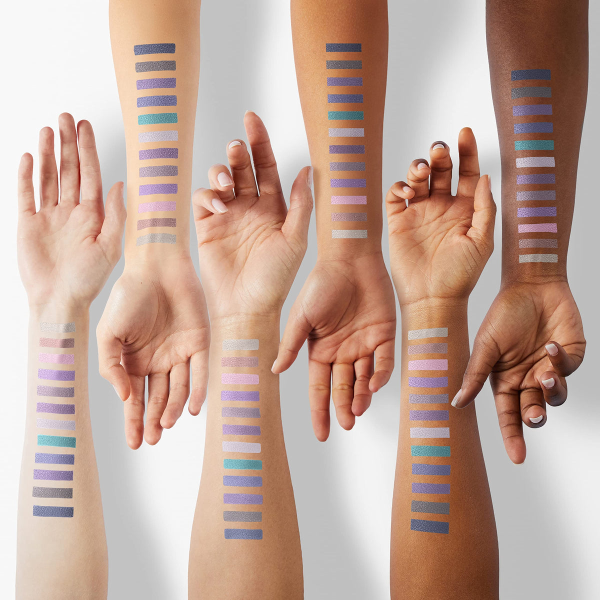 Rimmel Magnif'Eyes palette open displaying vibrant colours