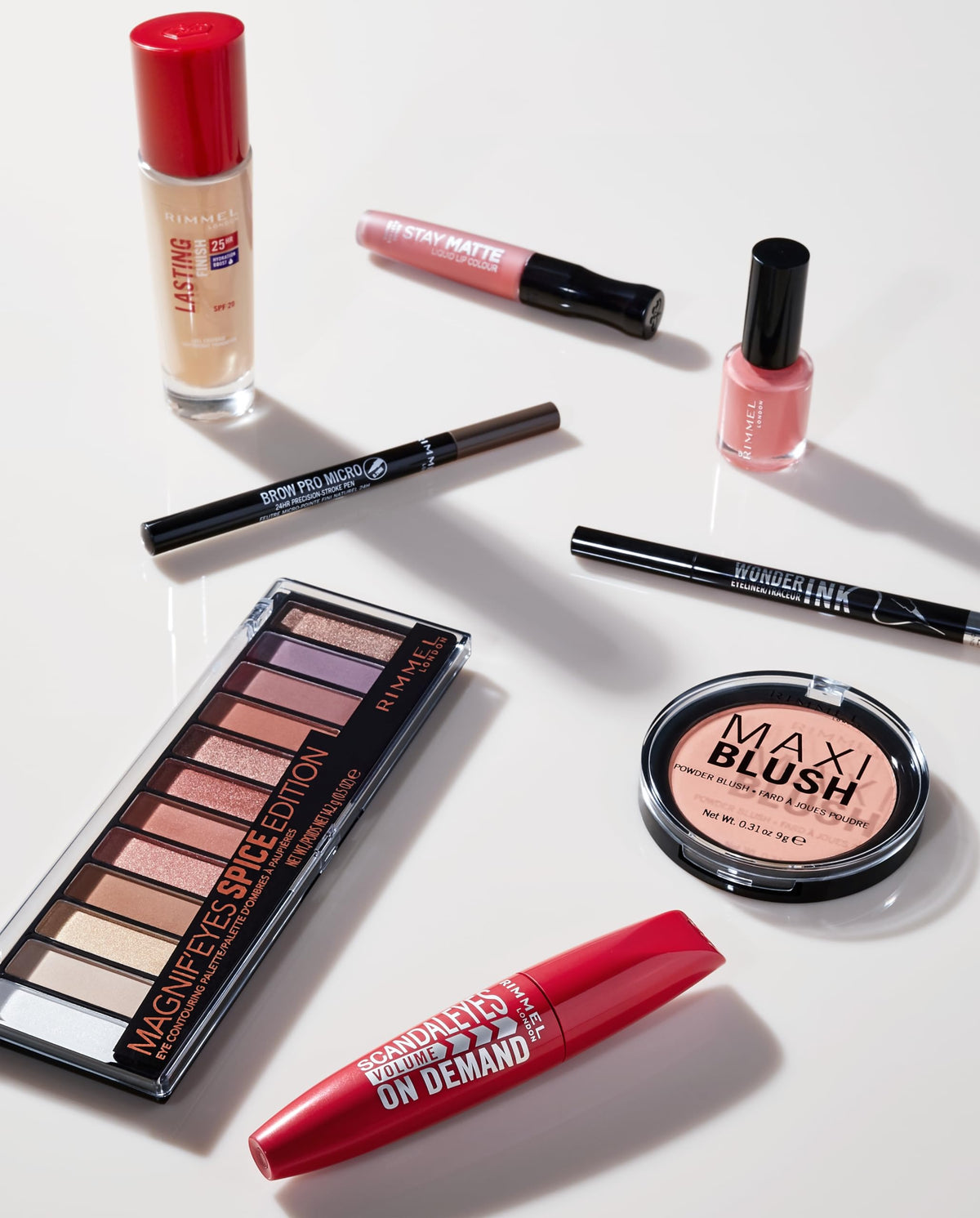 Rimmel Stay Matte Liquid Lip Color 800 Midnight packaging display