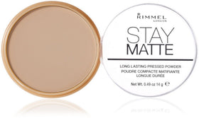 Rimmel Stay Matte Pressed Powder Transparent 001 front view