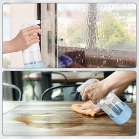 Rionisor 16 oz spray bottle in use for cleaning