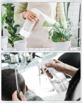 Rionisor glass spray bottle with replacement black cap