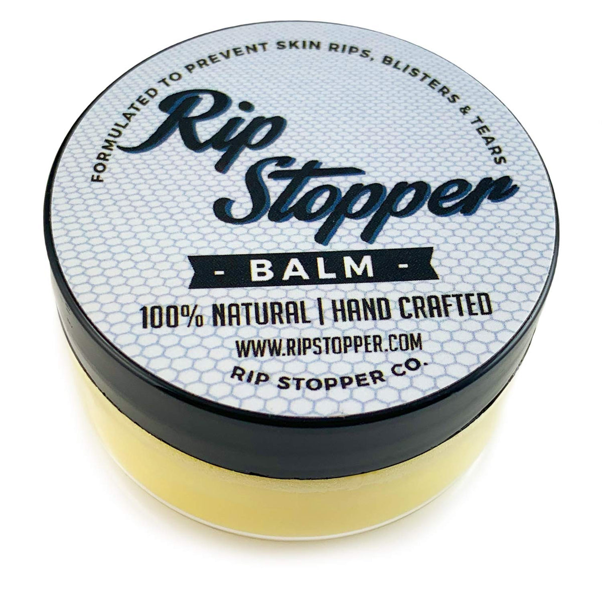 Rip Stopper Balm 2oz jar front view