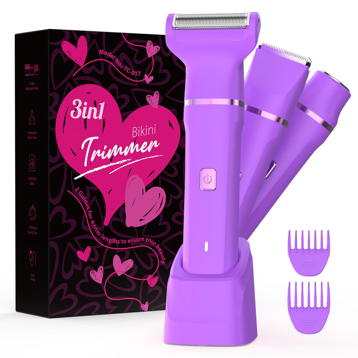 Risina 3-in-1 Bikini Trimmer packaging