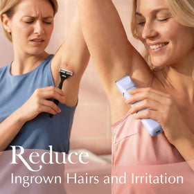 Risina Bikini Trimmer cordless design with ergonomic handle