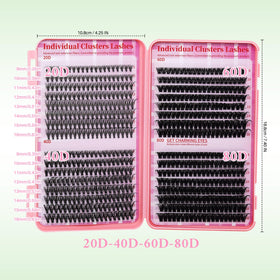 RITALASH 640pcs lash clusters with soft texture
