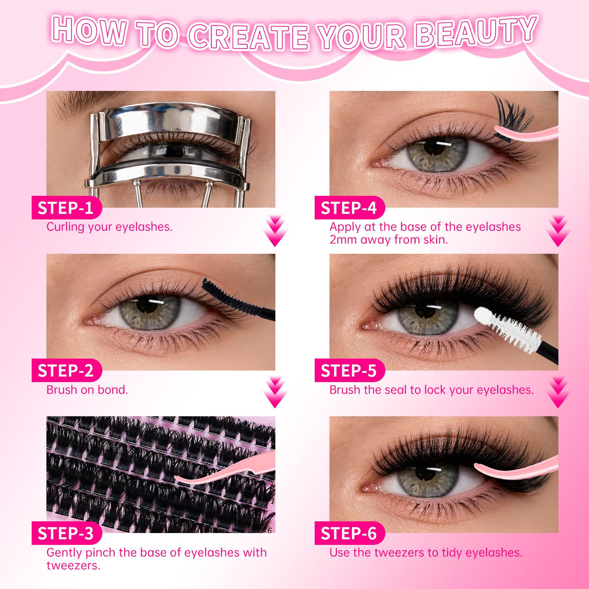 RITALASH bottom lashes for a fuller look