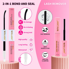 RITALASH cluster lashes showing thickness and design