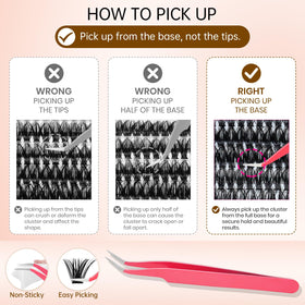 RITALASH Lash Clusters Kit contents overview