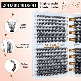 RITALASH Lash Clusters Kit packaging front view