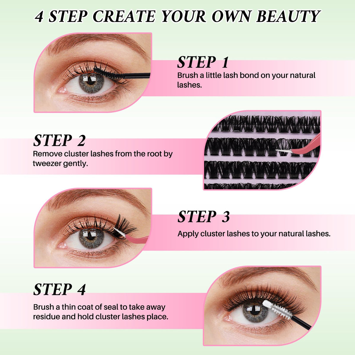 RITALASH Lash Clusters Kit packaging front view