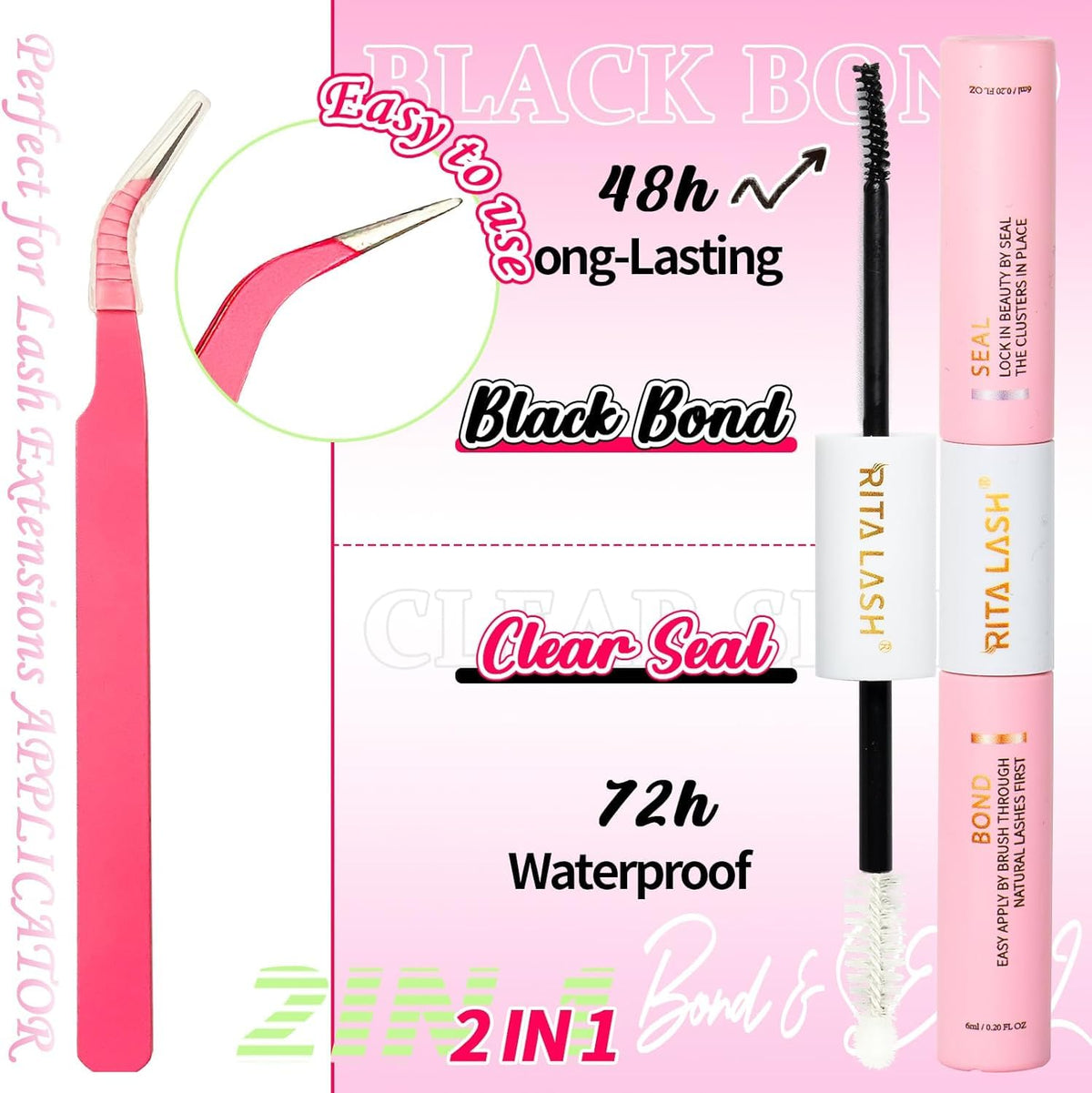 RITALASH Lash Extension Kit packaging front view