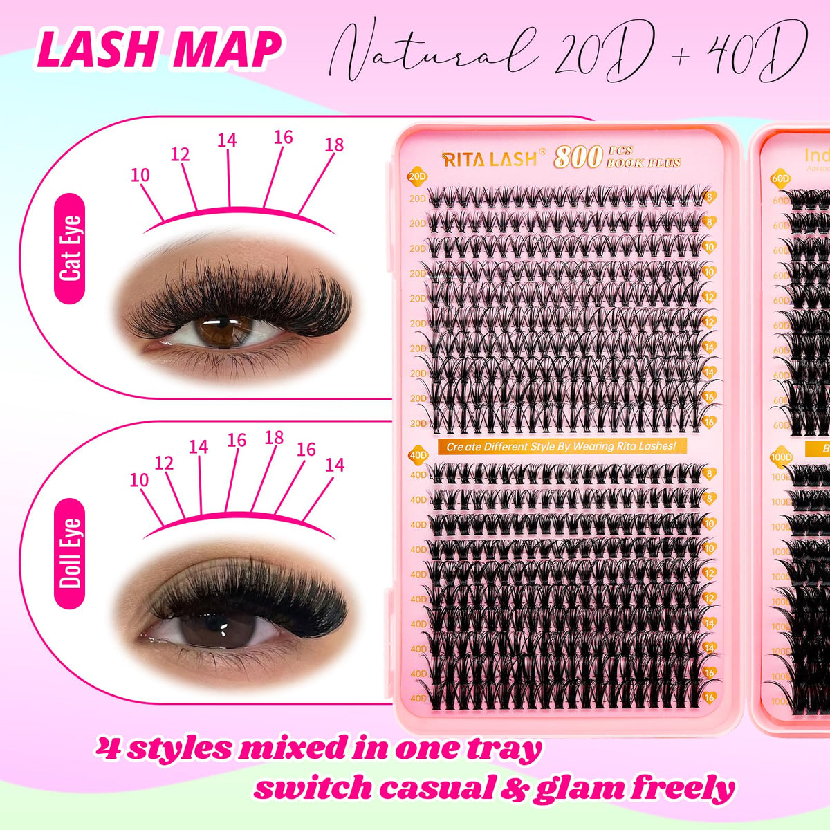 RITALASH lash remover and applicator from the lash extension kit