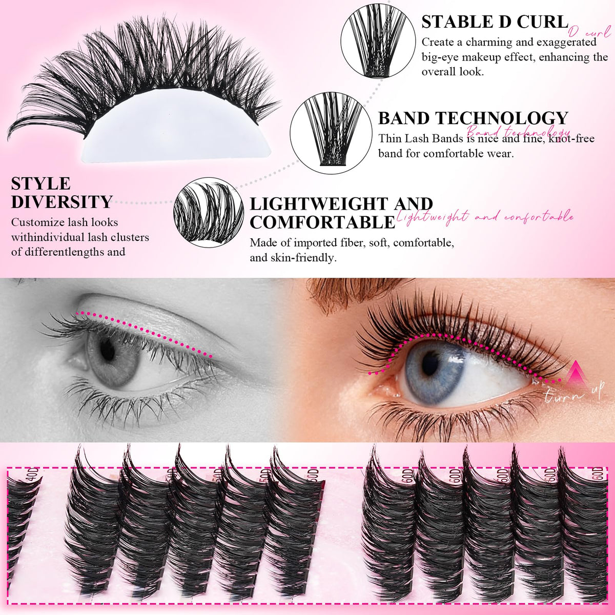 RITALASH lash tweezers for precise application