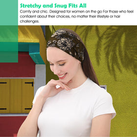 RITOPER headband styled for casual outing