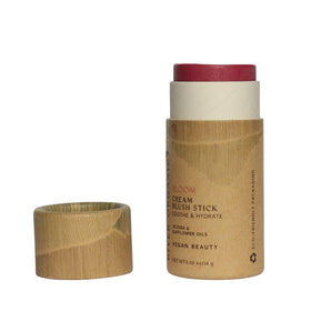 River Organics Cream Blush Stick Bloom Light Pink front view