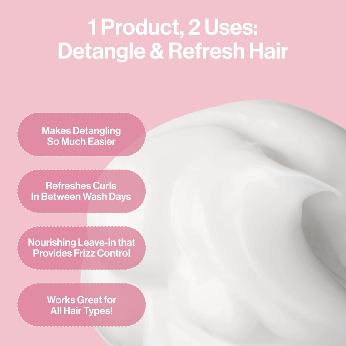 Rizos Curls Refresh & Detangle Spray 340g lifestyle scene