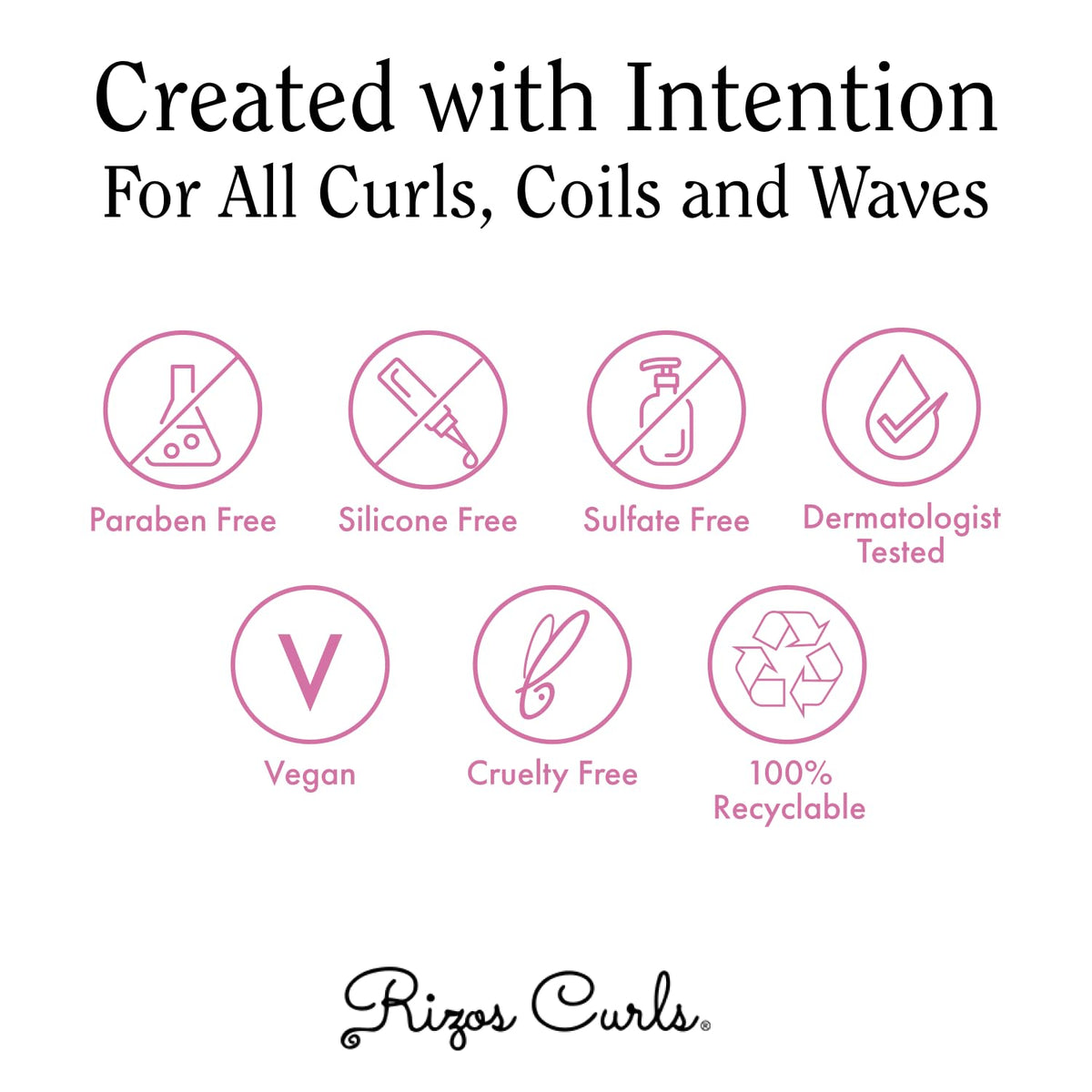 Rizos Curls Refresh & Detangle Spray 340g packaging details