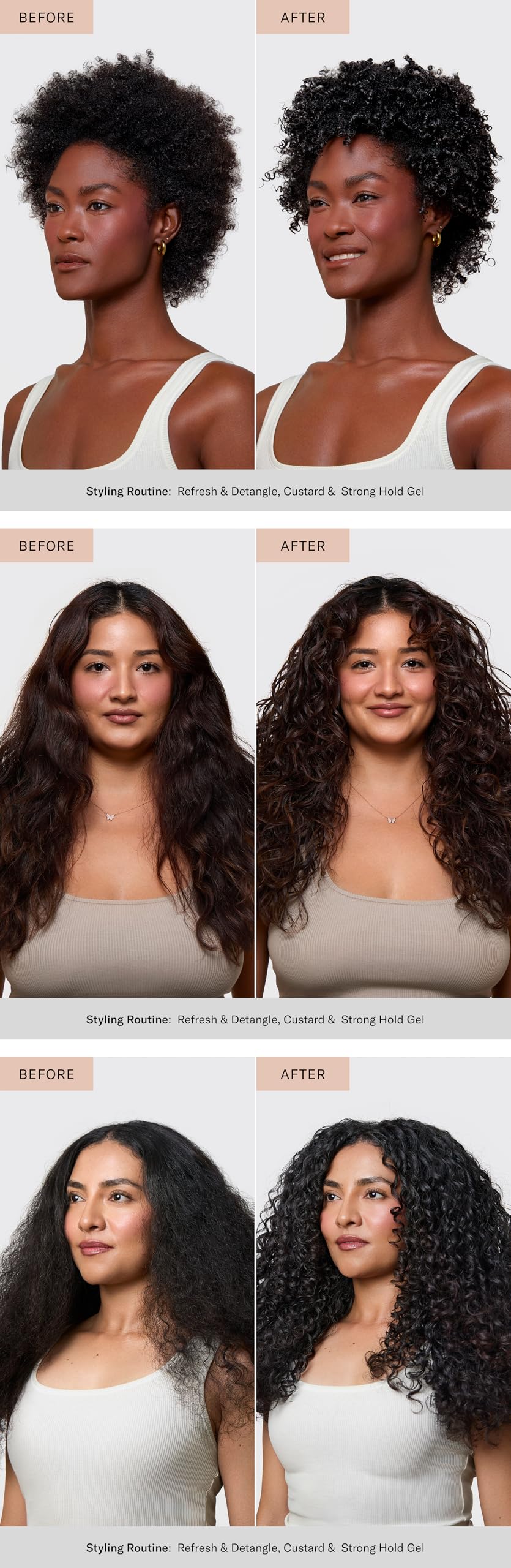 Rizos Curls Strong Hold Gel texture close-up