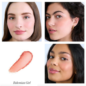 RMS Beauty Redimension Hydra Powder Blush lifestyle scene with model
