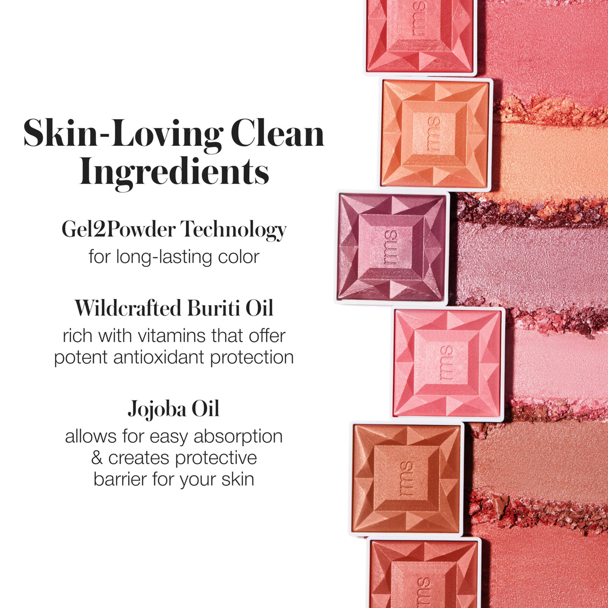 RMS Beauty Redimension Hydra Powder Blush side view of compact