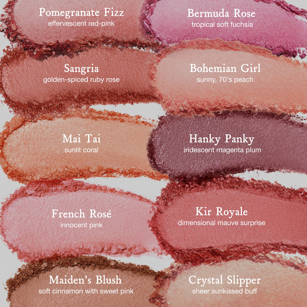 RMS Beauty Redimension Hydra Powder Blush with other makeup products