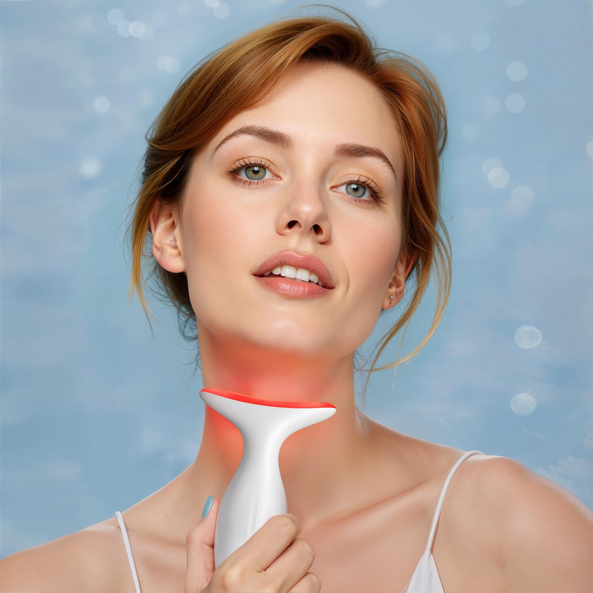 RNAIX Neck Massager close-up of rounded edges for safety