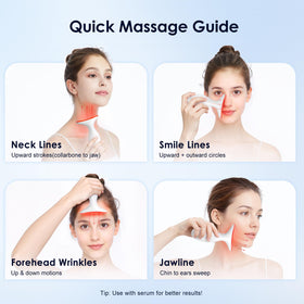 RNAIX Neck Massager in use on a person relaxing at home