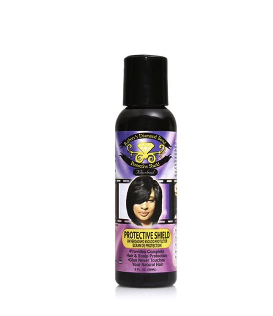 ROBERTS Diamond Bond Protective Shield 2 Ounce back view with instructions