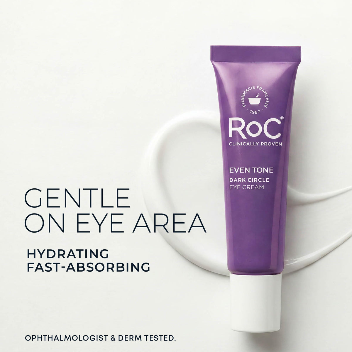 RoC Brightening Eye Cream lifestyle shot
