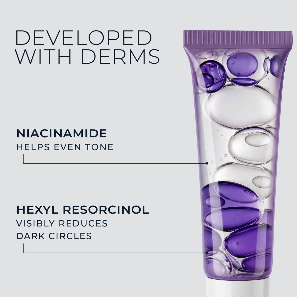 RoC Brightening Eye Cream with ingredients list