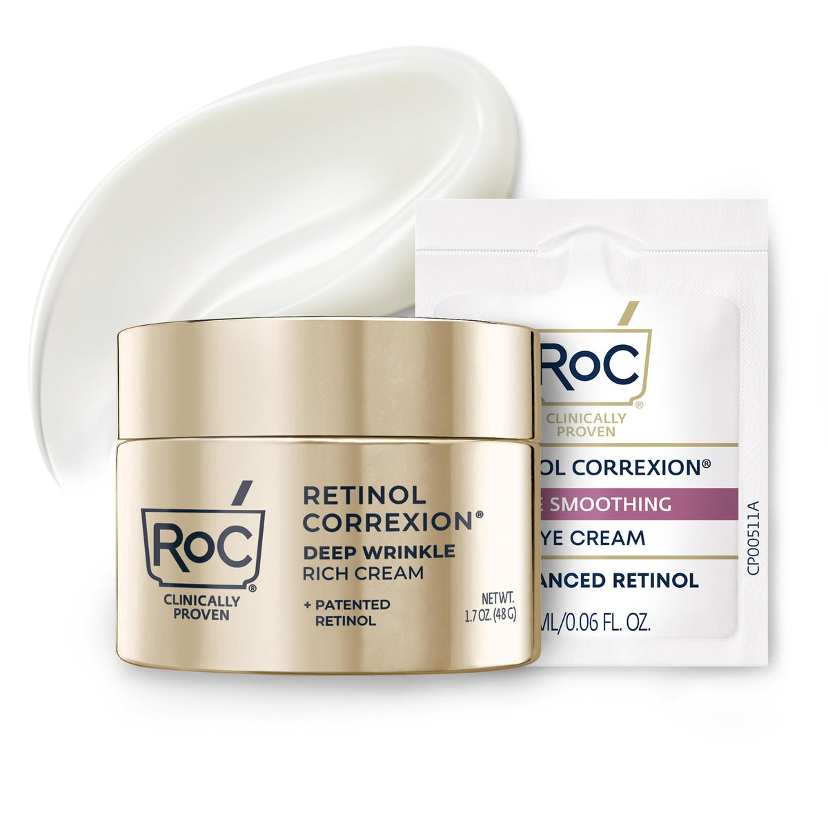 RoC Deep Wrinkle Rich Cream 240g front view
