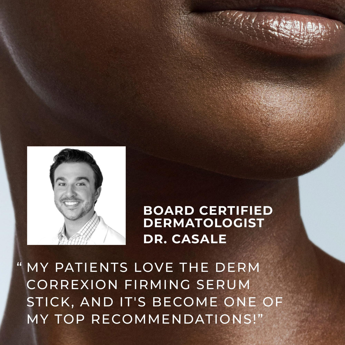 RoC Derm Correxion Retinol Serum Stick on a bathroom counter
