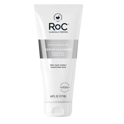 RoC Derm Correxion Serum Cleanser front view with 195g packaging