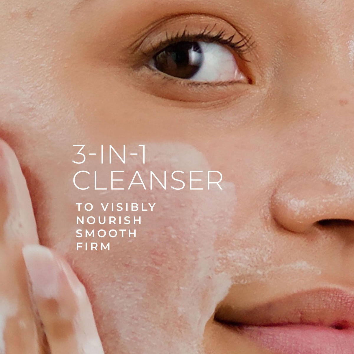 RoC Derm Correxion Serum Cleanser texture on hand