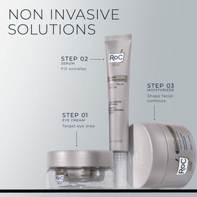 RoC Dual Eye Cream ingredients list on packaging